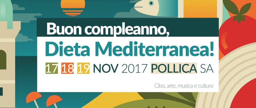 Buon Compleanno Dieta Mediterranea, il 17 e il 18 novembre a Pollica